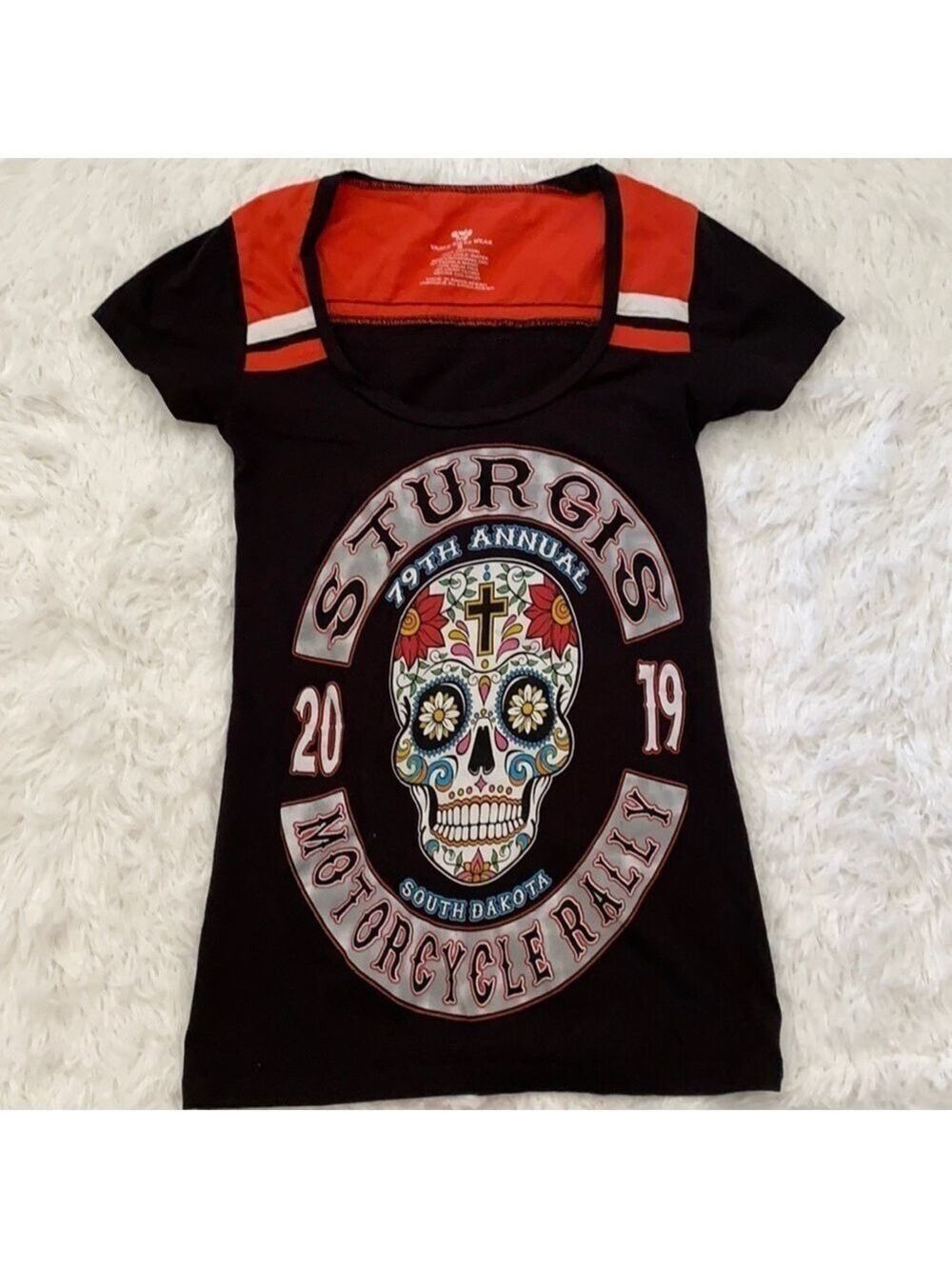2019 79th annual Sturgis biker women’s T-shirt